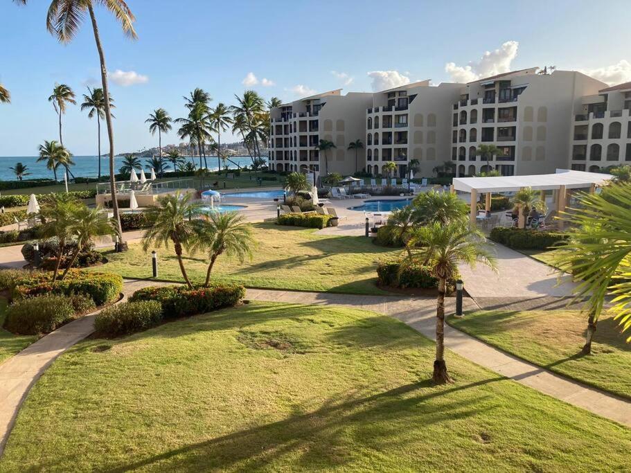 Beach Access + 3 Pools + Ocean Views - 2Br In Palmas - Sleeps 7 Apartment Humacao Bagian luar foto